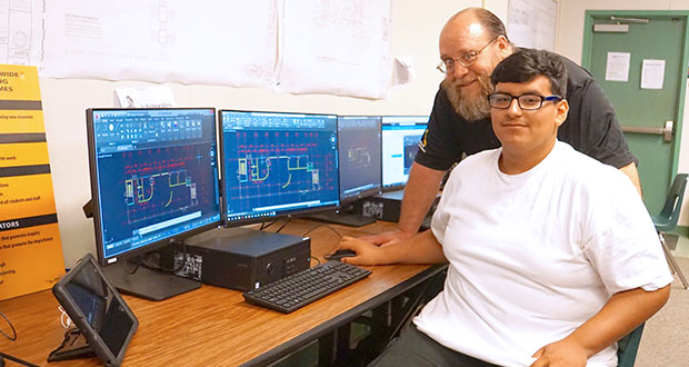 New Kings River High Autocad Class Providing Students Real World