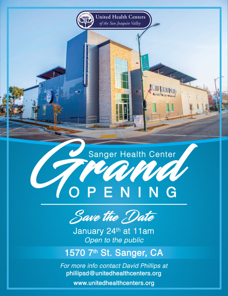 Sanger United Health Center Grand Opening The Sanger Scene